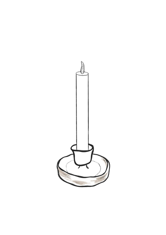 Candleholder (400g) NEW, YONOBI, YONOBI