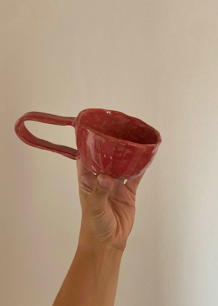 Large mug with handle Tutorial Tutorial YONOBI