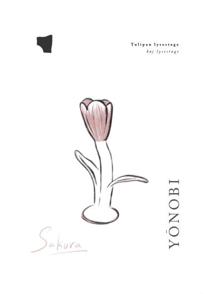 Sakura Tullip Candleholder, YONOBI, YONOBI