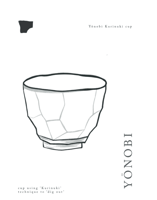 Kurinuki cup tutorial, YONOBI, YONOBI