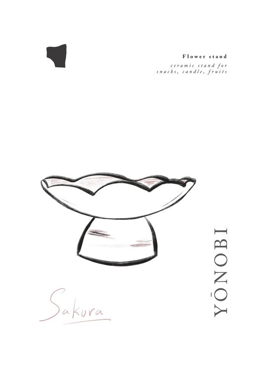 Yonobi at Home – A Mindful Gift of Making Homekit YONOBI Sakura - Flowerstand