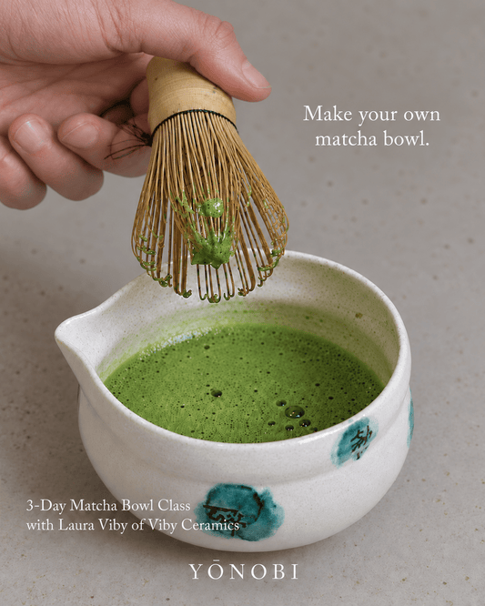 Matcha Bowl Course – 3 Sessions pottery class YONOBI classes