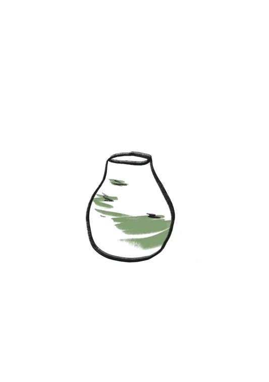 Pinch-pot vase kit (400g), YONOBI, YONOBI