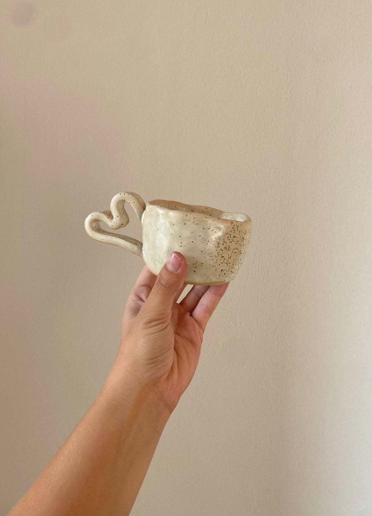 Large mug with handle - tutorial