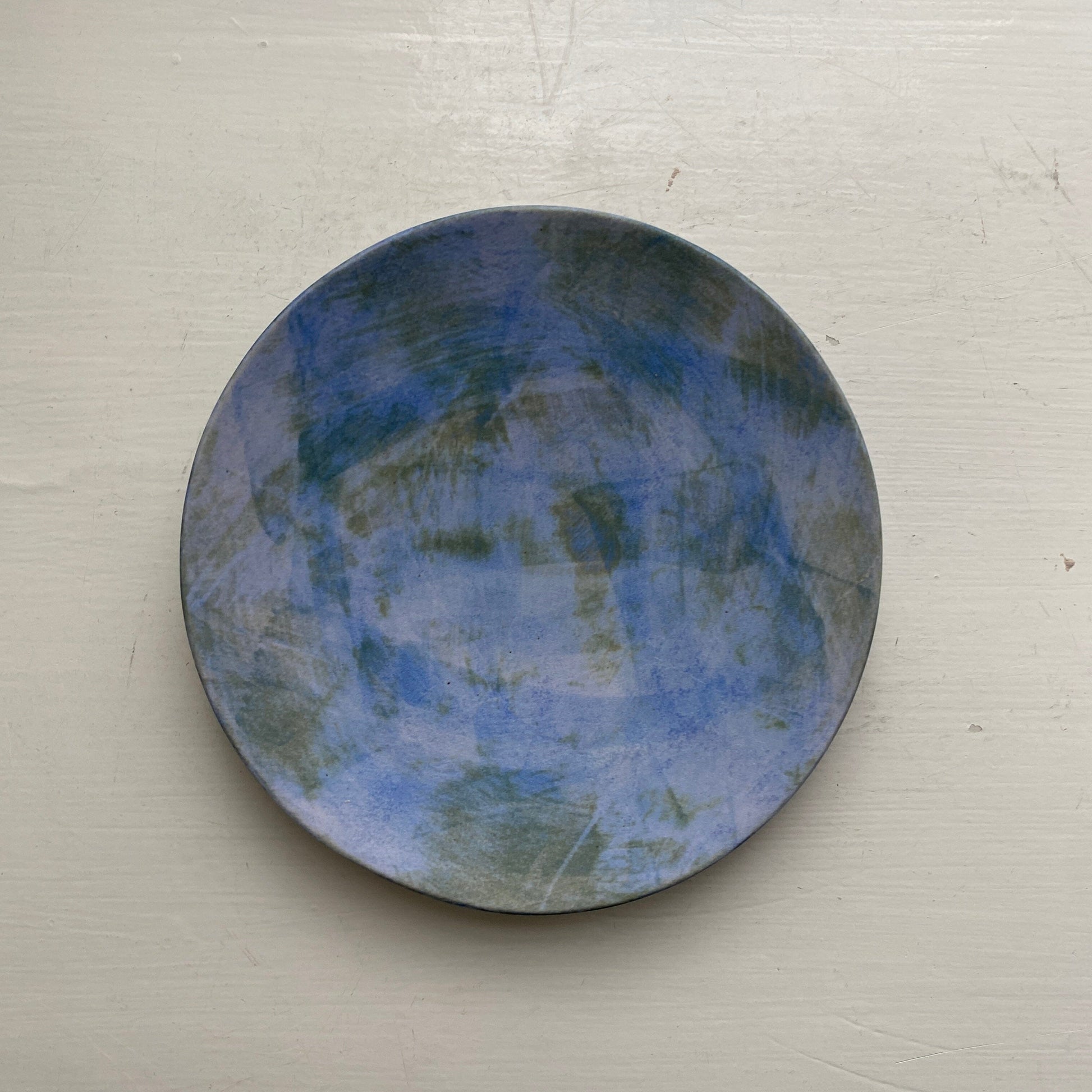 Ceramic piece - no.22 Plate Makoto Saito 