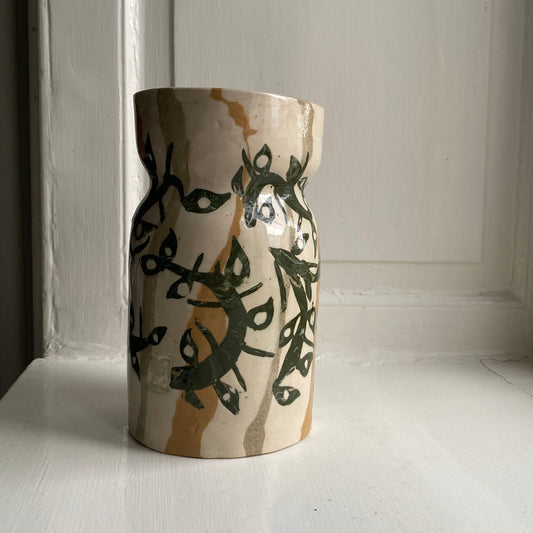 'Intarsio 001' Vase vase Premiata Ceramica Sperimentale 