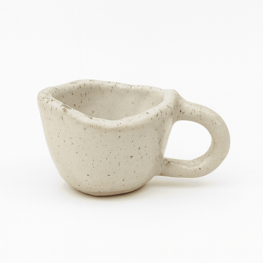 Glaze Silkemat beige med pletter no. 4 glaze YONOBI 
