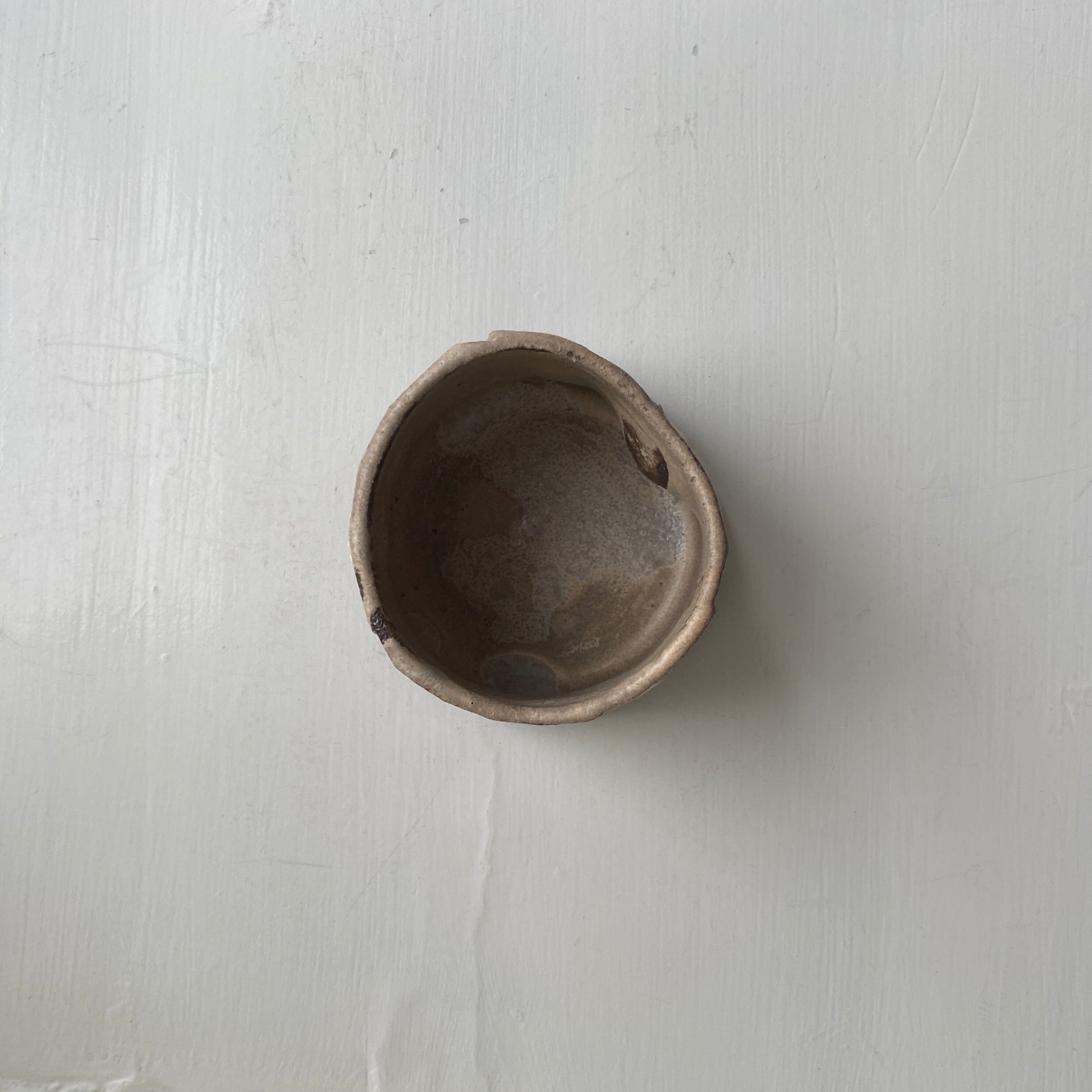 Yunomi Tea Cup - Beige Saga Pottery 