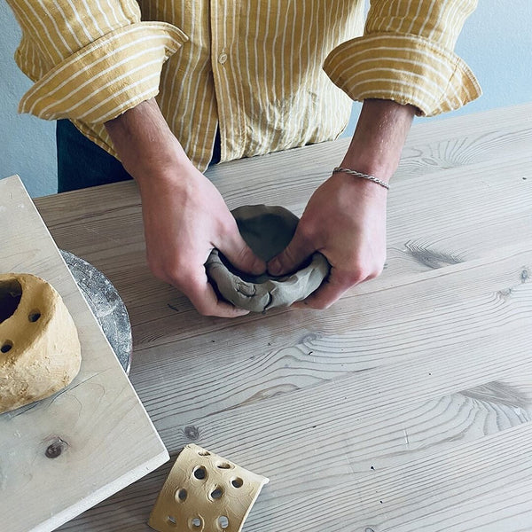 One-day handbuilding Ikebana Workshop - CPH pottery class YONOBI classes 
