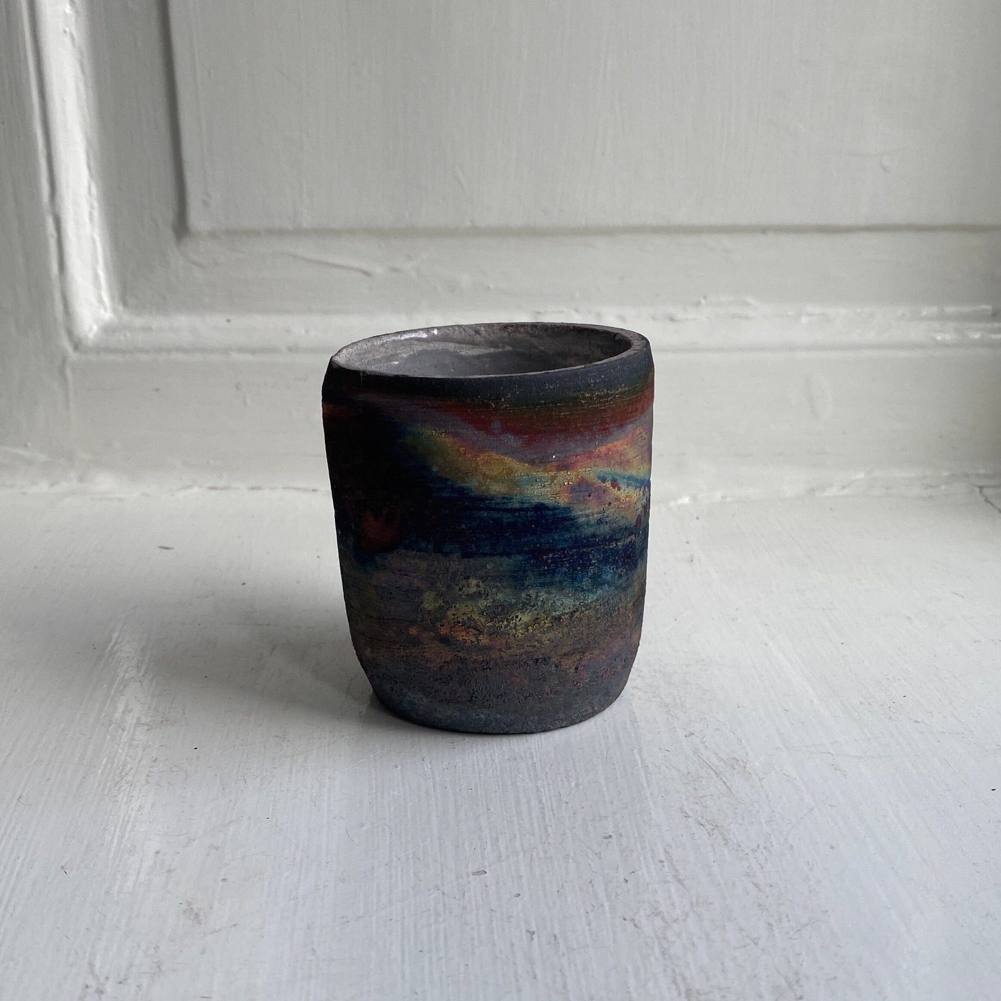 One of a kind raku cup Cup Léon Serre 