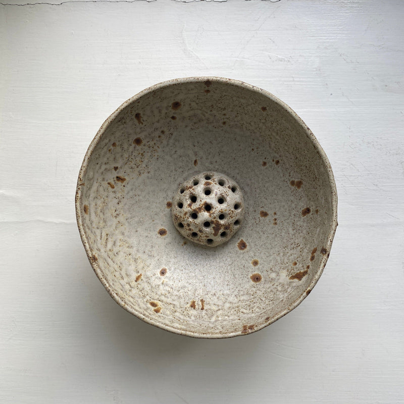 Ikebana vase – Mixed stoneware Vase Malwina Kleparska 