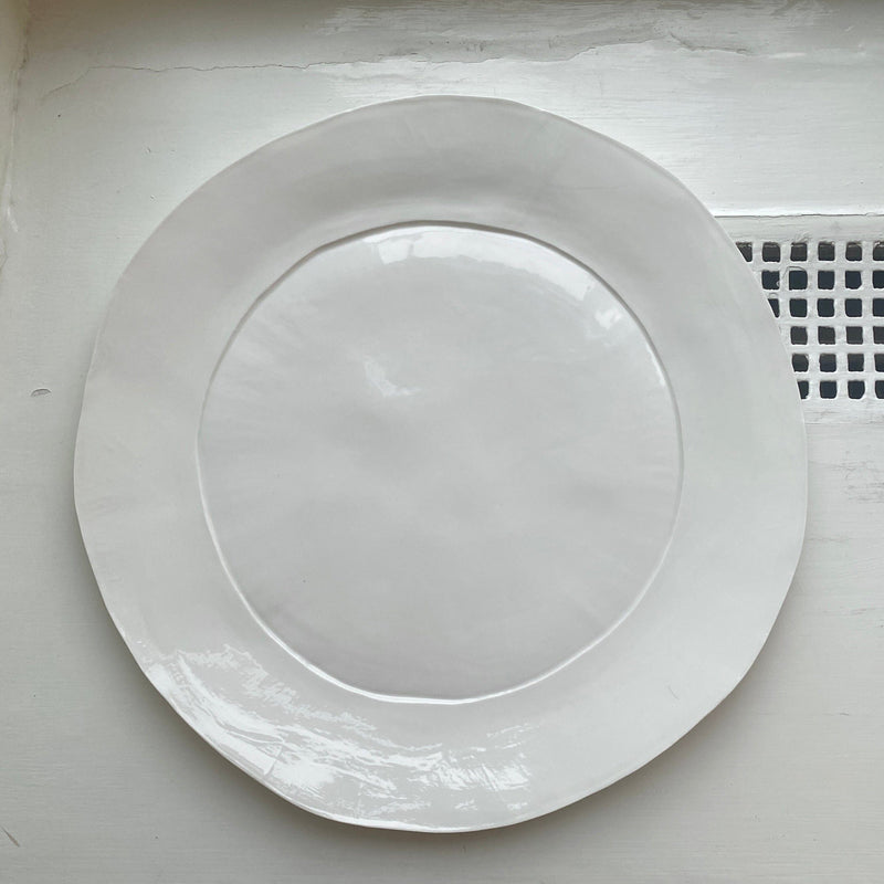 Porcelain serving platter Platter Joe Christopherson 