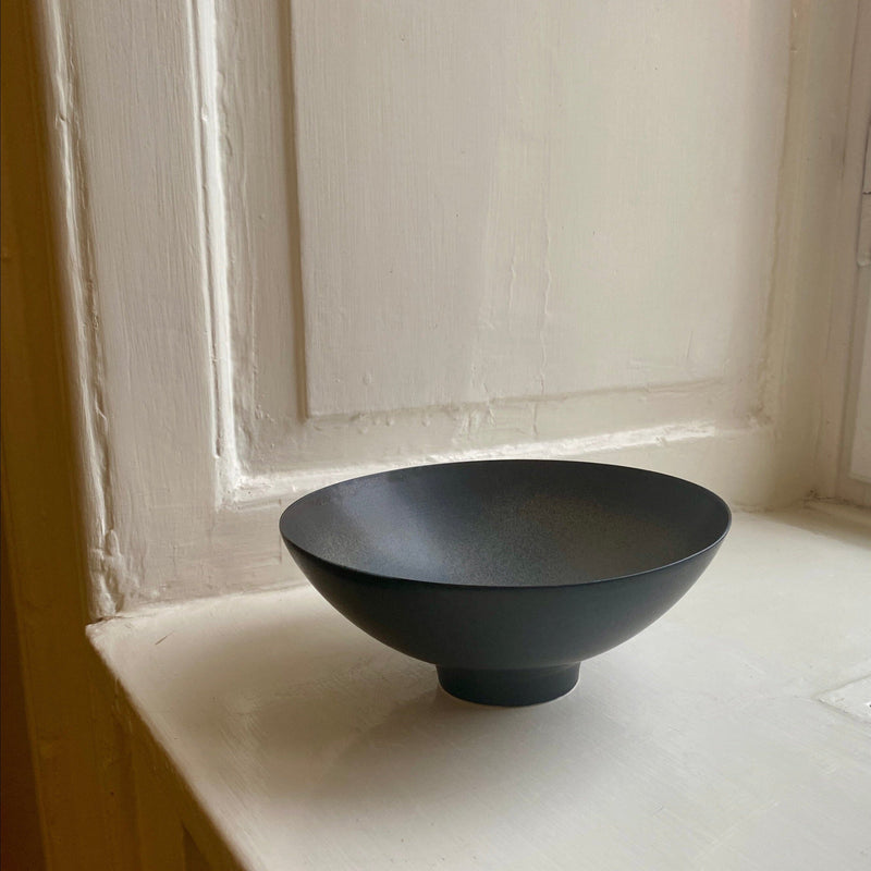 Large bowl bowl Cica Gomez Black Blue Diffusion 