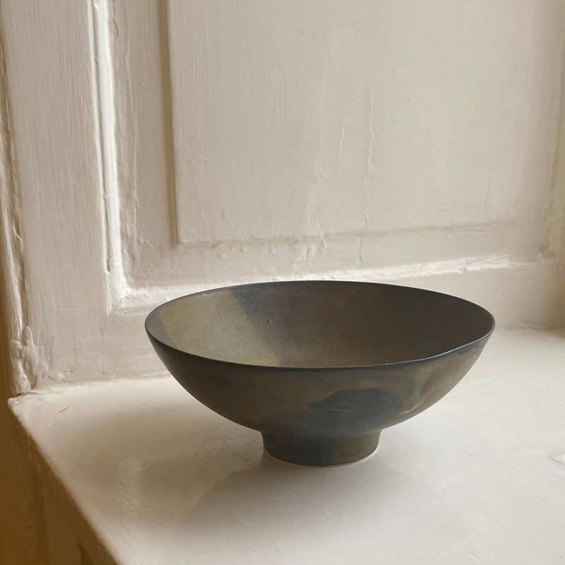 Large bowl bowl Cica Gomez Black Brown Diffusion 