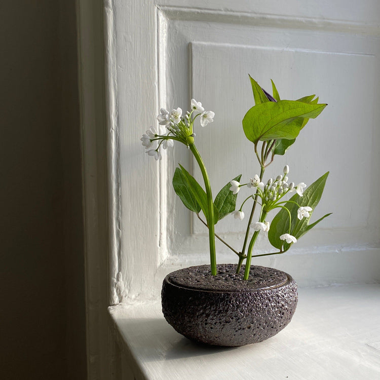 Ikebana Vase - Iwa Vase Danish Clay Design 