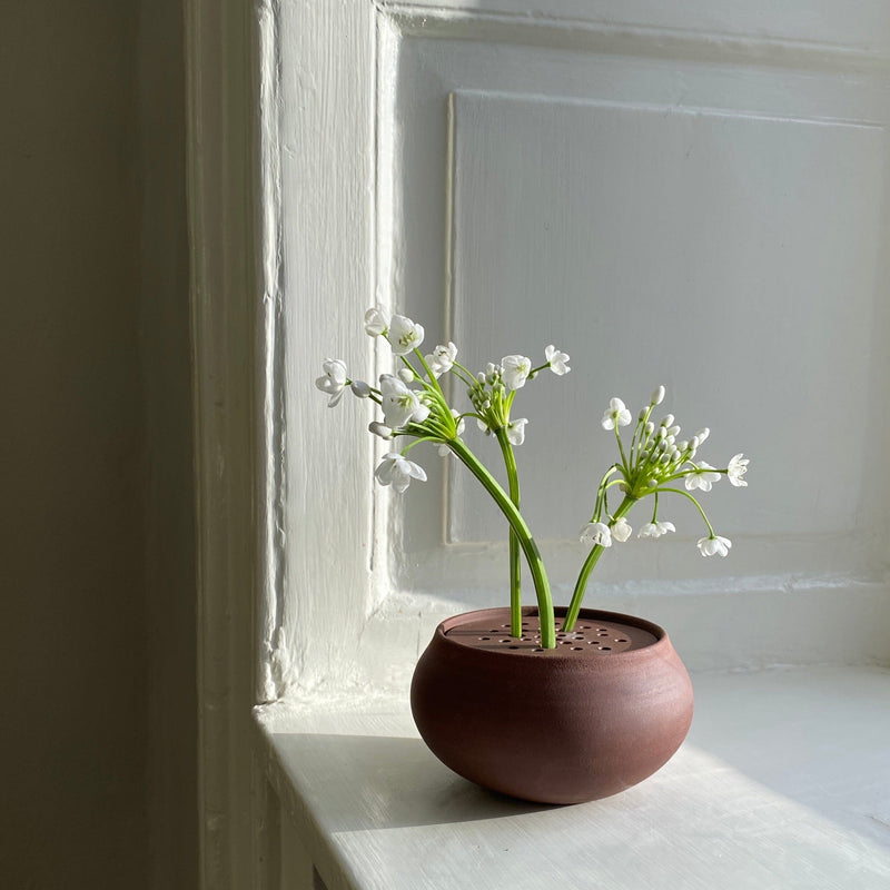 Ikebana Vase - Ishi Vase Danish Clay Design 