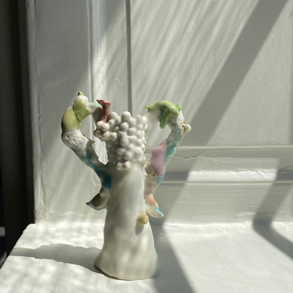 Unique porcelain candleholder - Atom candleholder Soyoung Hyun 