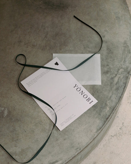 Physical Giftcard and wrapping Gift Card YONOBI 