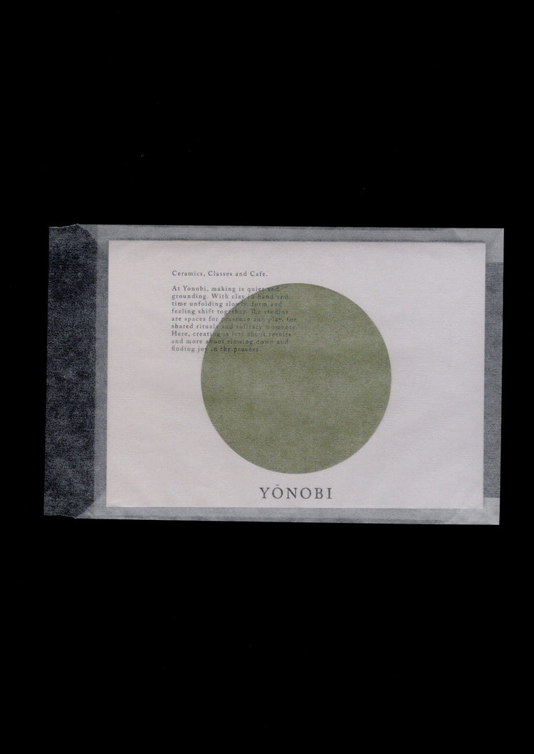 Physical Giftcard and wrapping Gift Card YONOBI 