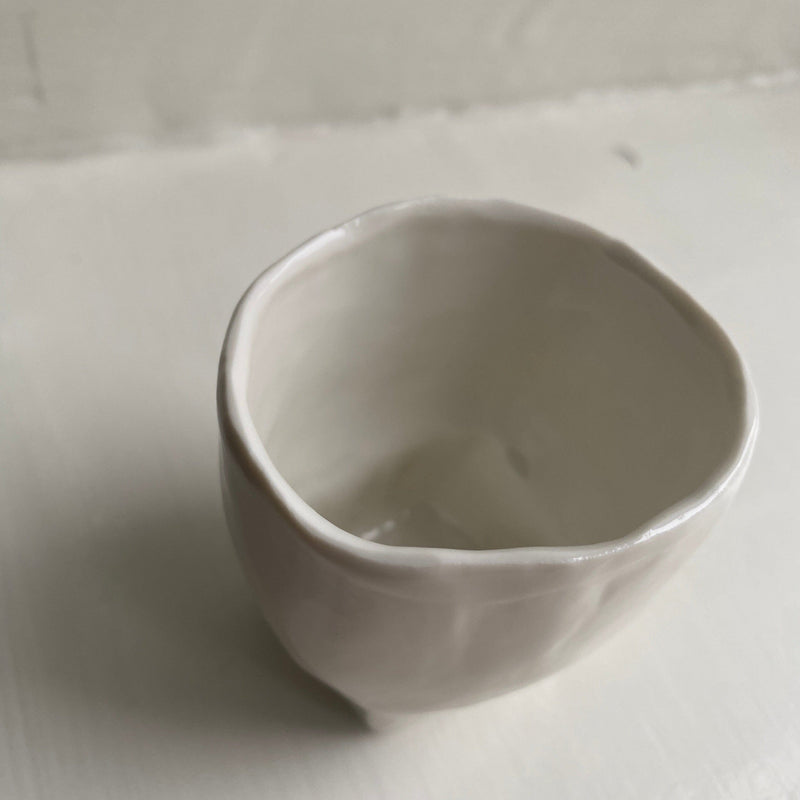Square-based espresso cup cup Joe Christopherson 
