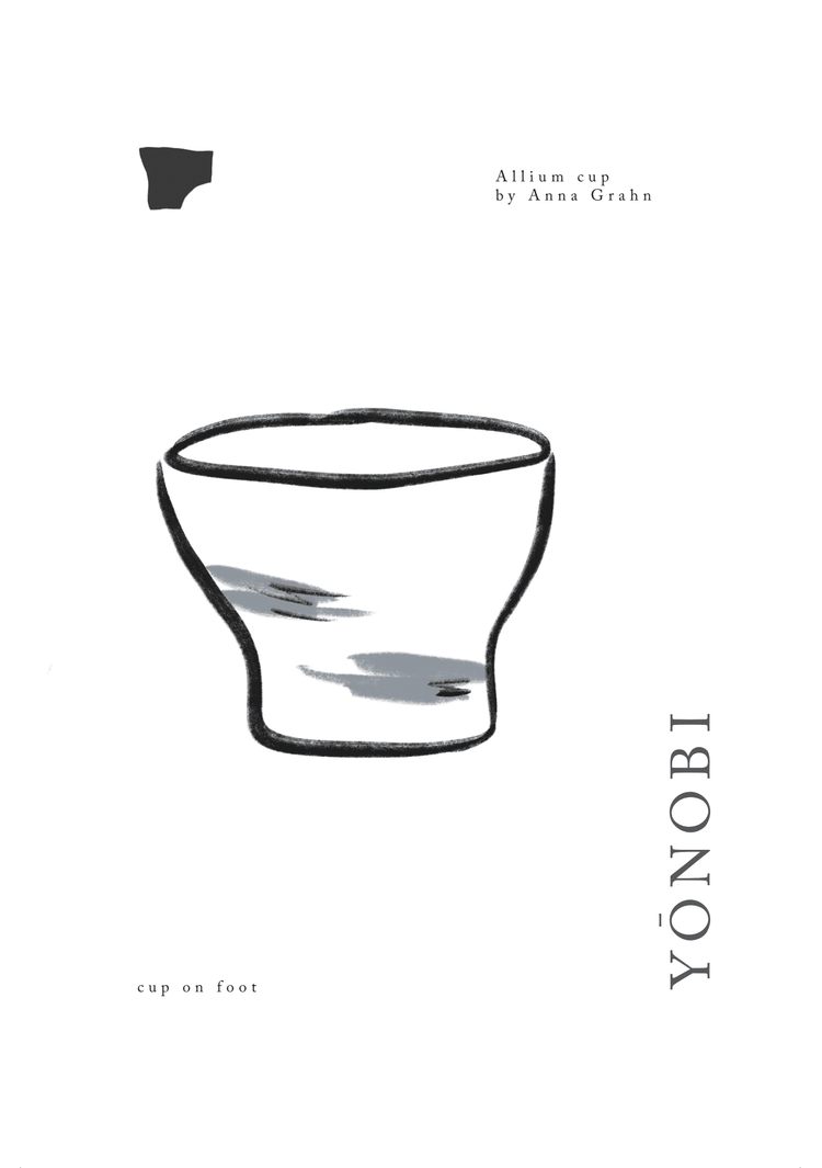 Yonobi at Home – A Mindful Gift of Making Homekit YONOBI Allium cup by Anne Grahn 