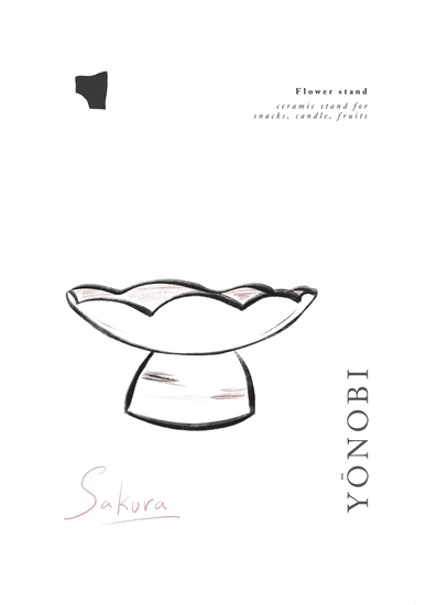 Yonobi at Home – A Mindful Gift of Making Homekit YONOBI Sakura - Flowerstand 