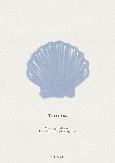 Yonobi at Home – A Mindful Gift of Making Homekit YONOBI To the Sea - Shell Plate 