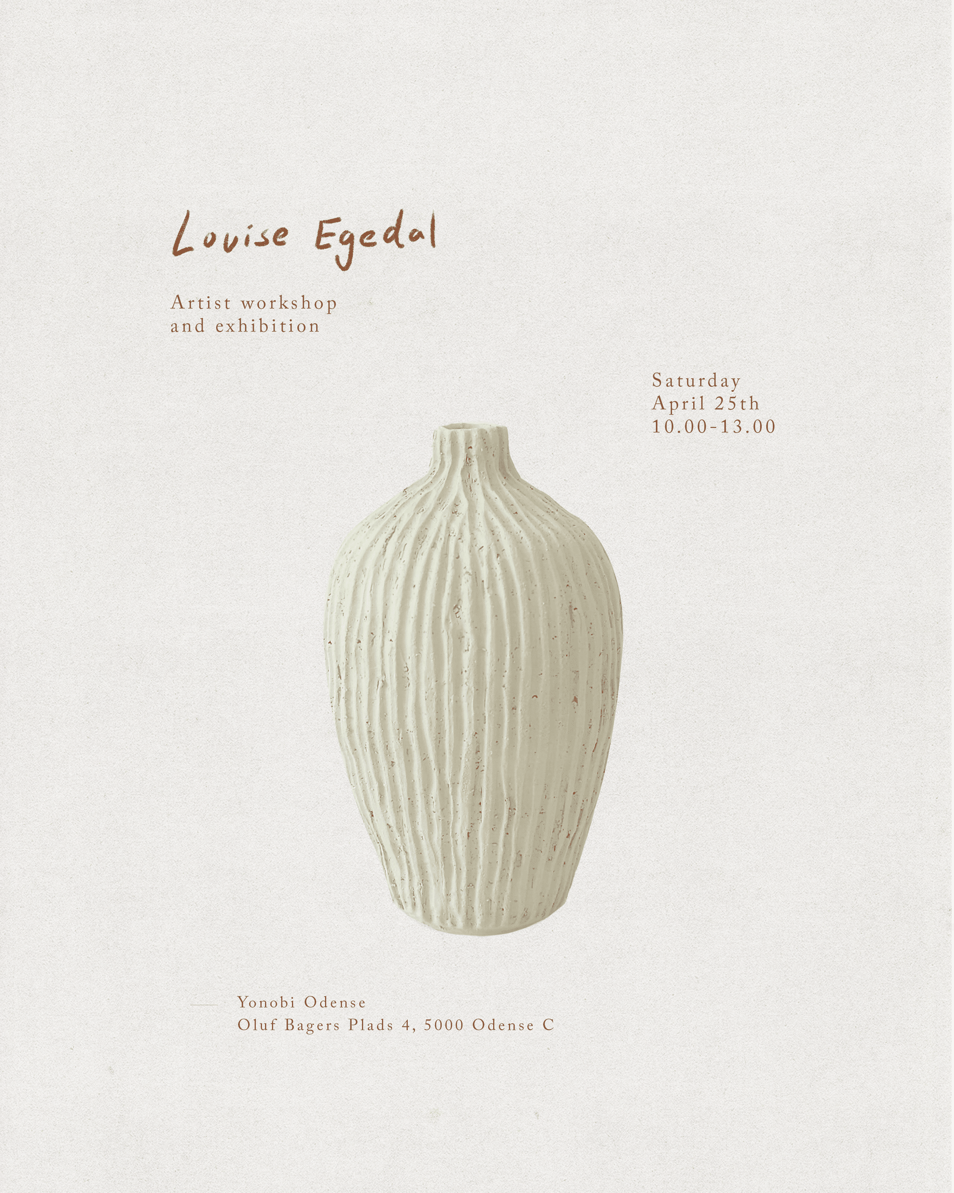 Masterclass with Louise Egedal YONOBI 