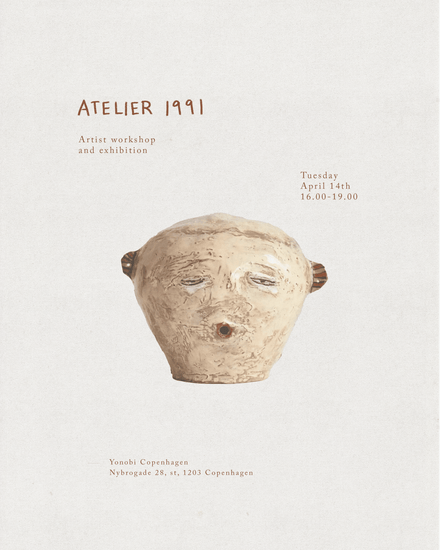 Face Sculpture Masterclass with Atelier 1991 Yonobi cafe 