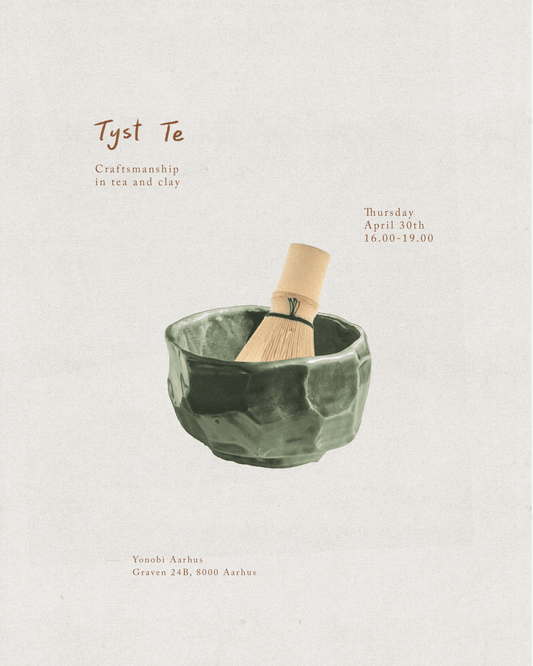 Kurinuki Matcha Bowl Workshop & Tea Ceremony with Tyst Te YONOBI 