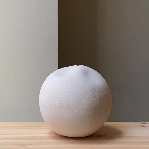 Soft Moon Vase - medium hvid